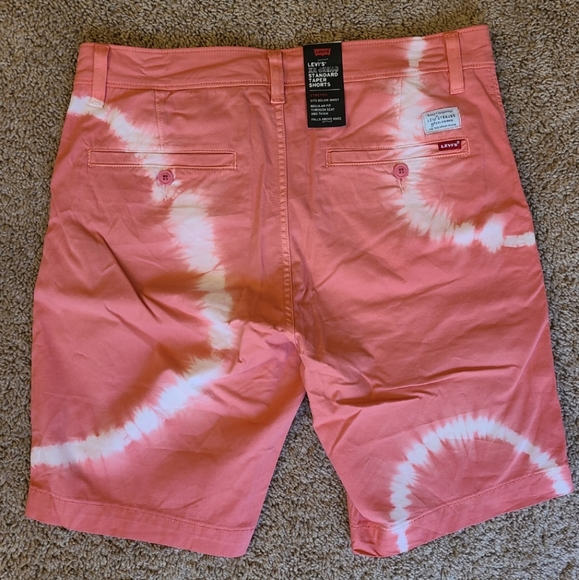 [NWT] Levi's premium XX Chino taper fit tie dye men's shorts - Picture 7 of 9